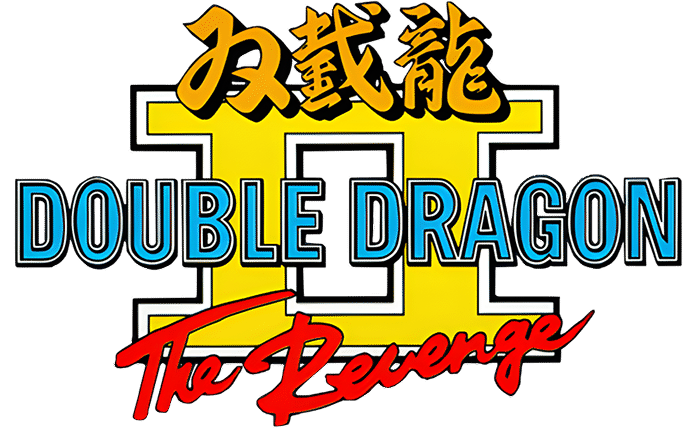 Double Dragon II: The Revenge logo for Atari ST